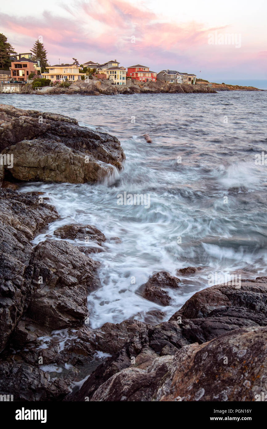 Saxe Point View from Saxe Point Park - Esquimalt, near Victoria, Vancouver Island ...