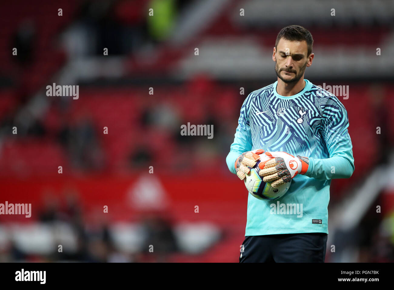 Hugo Prior Tottenham Hotspur goalkeeper Hugo Lloris prior to the Premier League ...