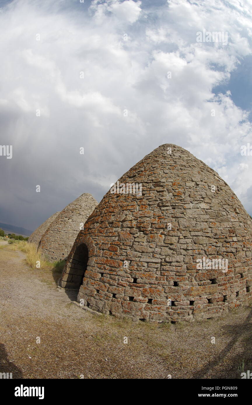 Ward Charcoal Ovens State Park Nevada Stock Photo - Alamy