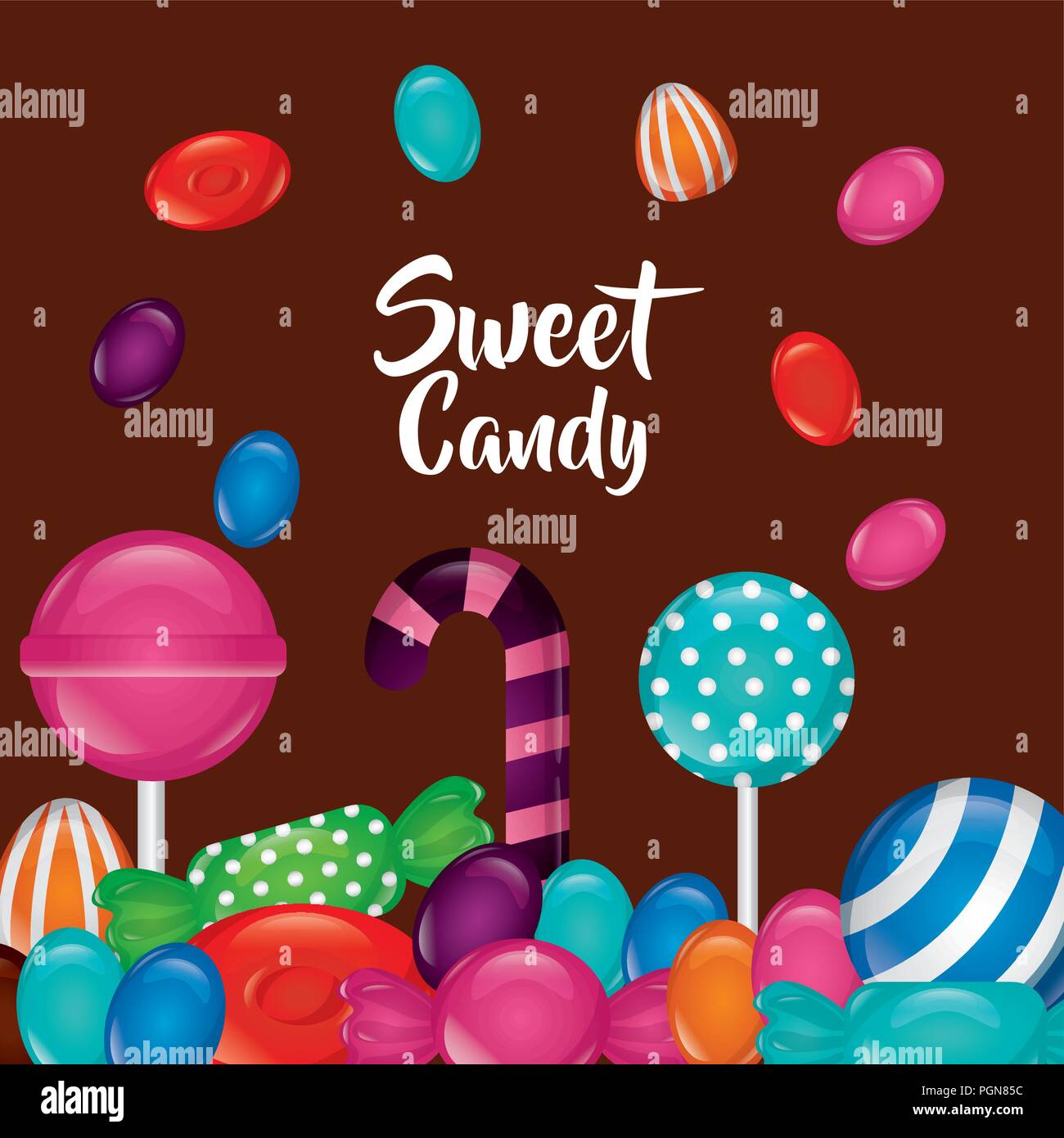sweet candy concept Stock Vector Image & Art Alamy