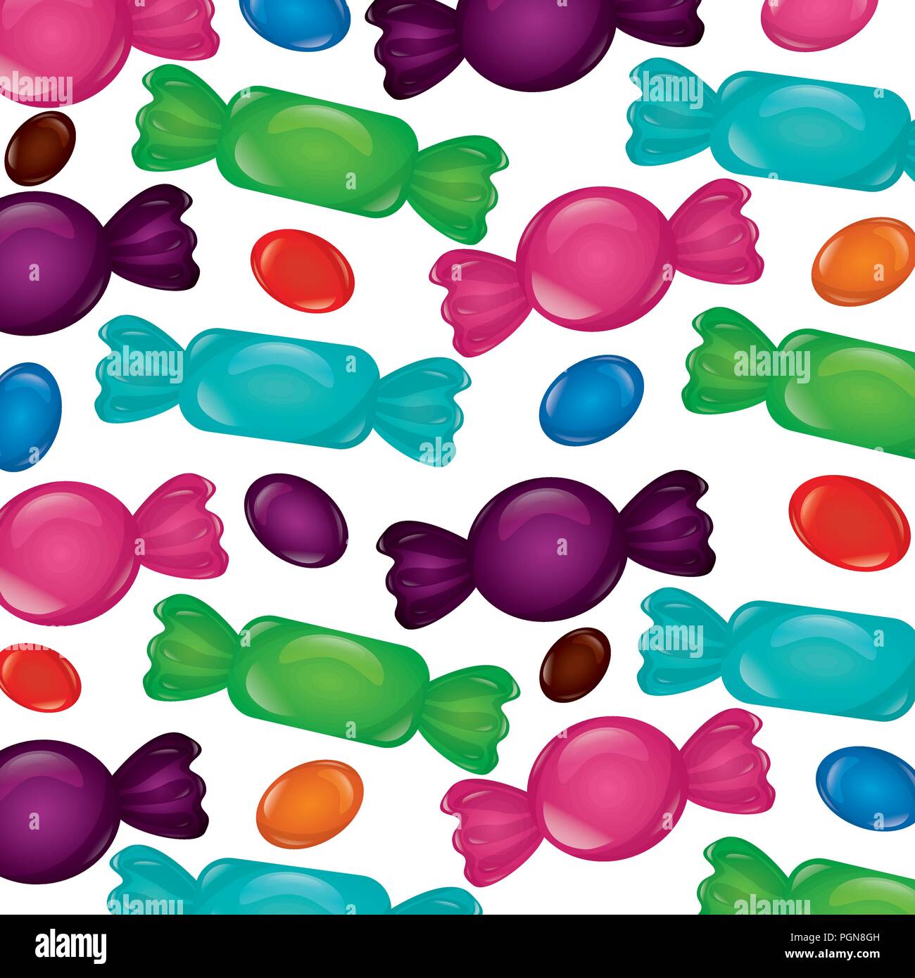 sweet candy concept Stock Vector Image & Art - Alamy