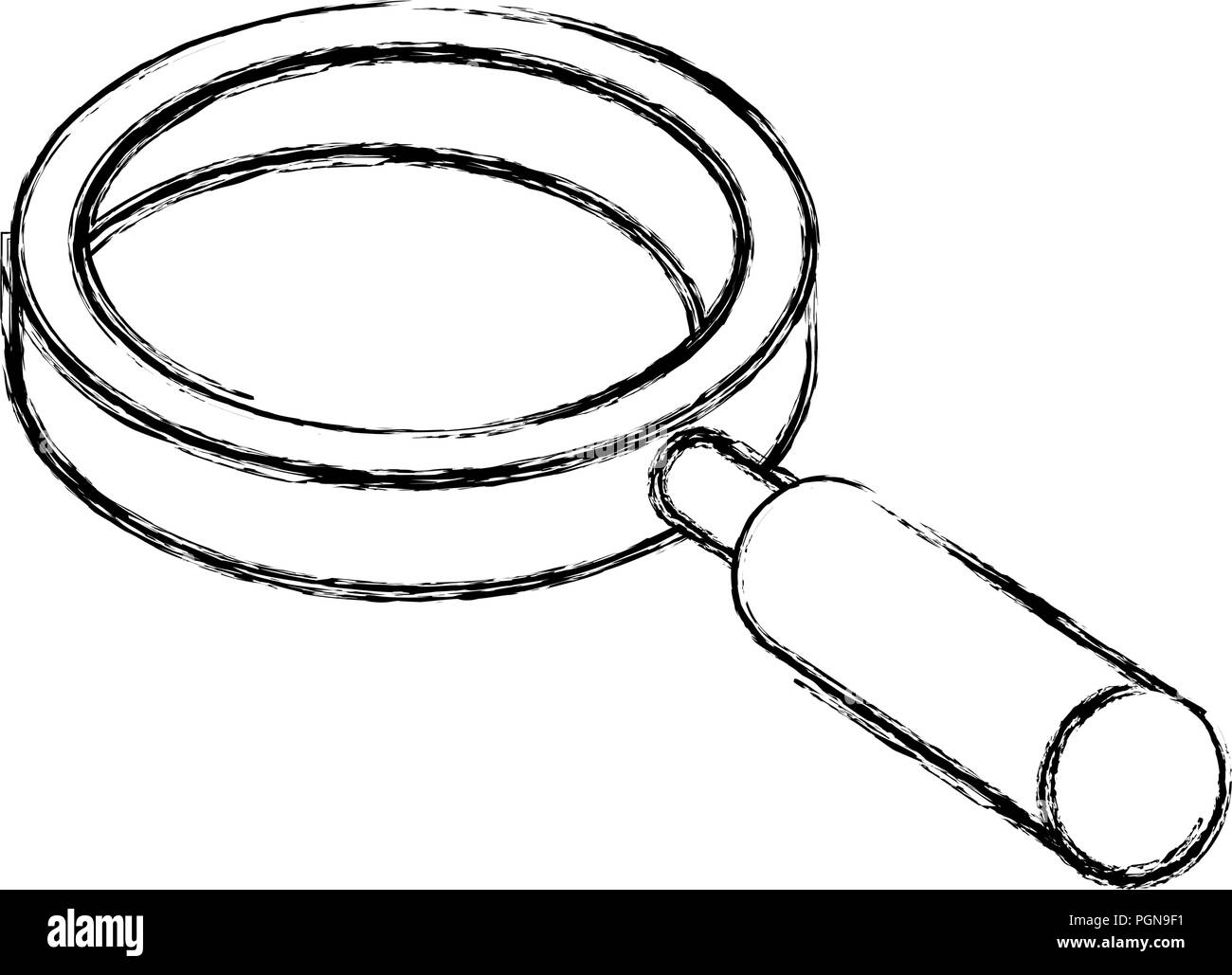 search magnifying glass icon vector illustration design Stock Vector ...