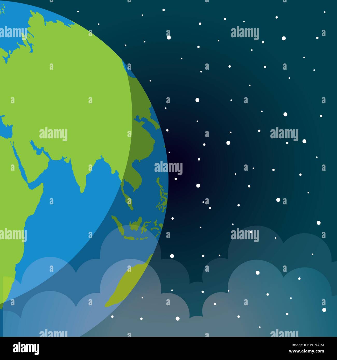 space solar system concept Stock Vector Image & Art - Alamy