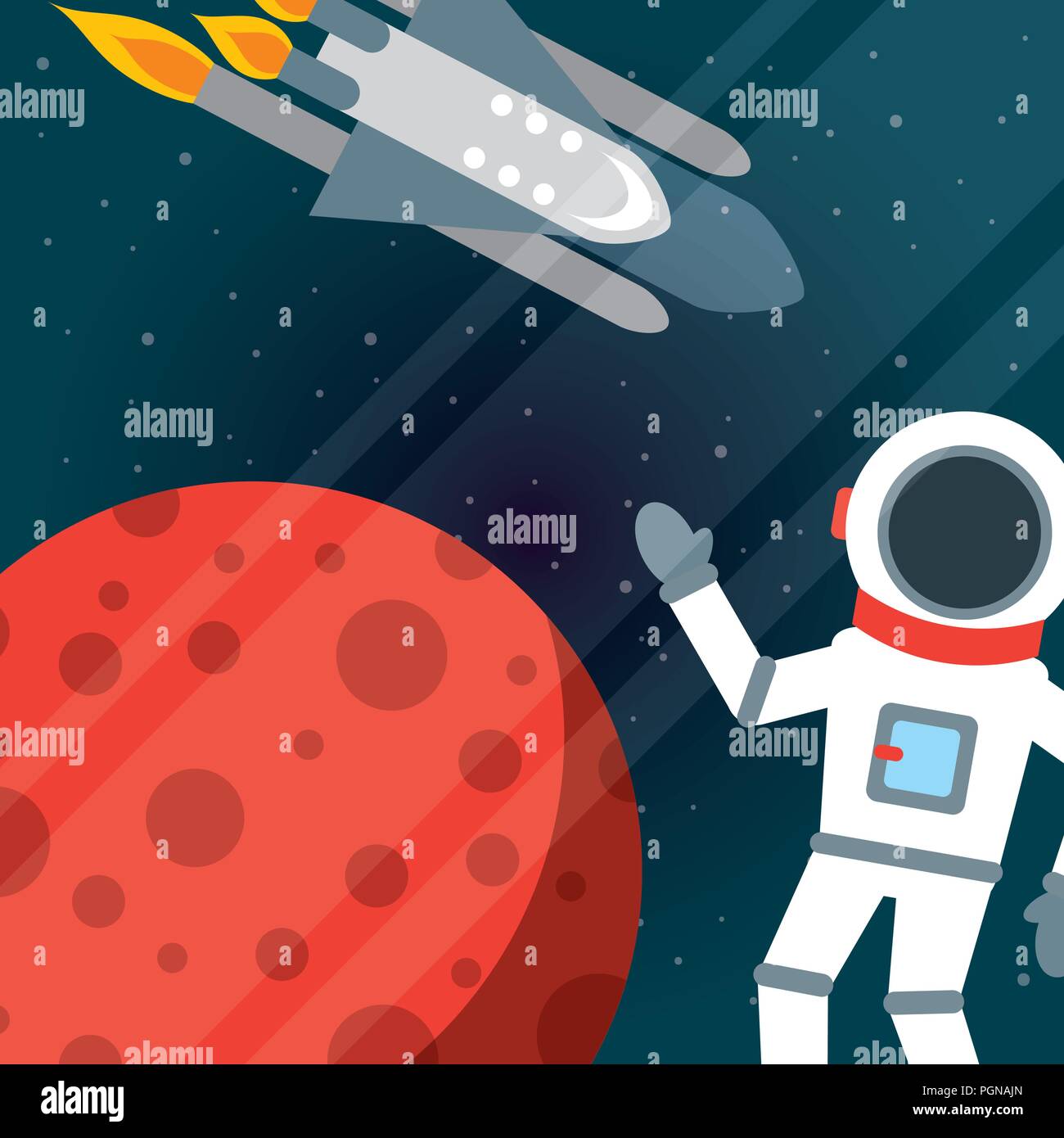 space solar system concept Stock Vector Image & Art - Alamy
