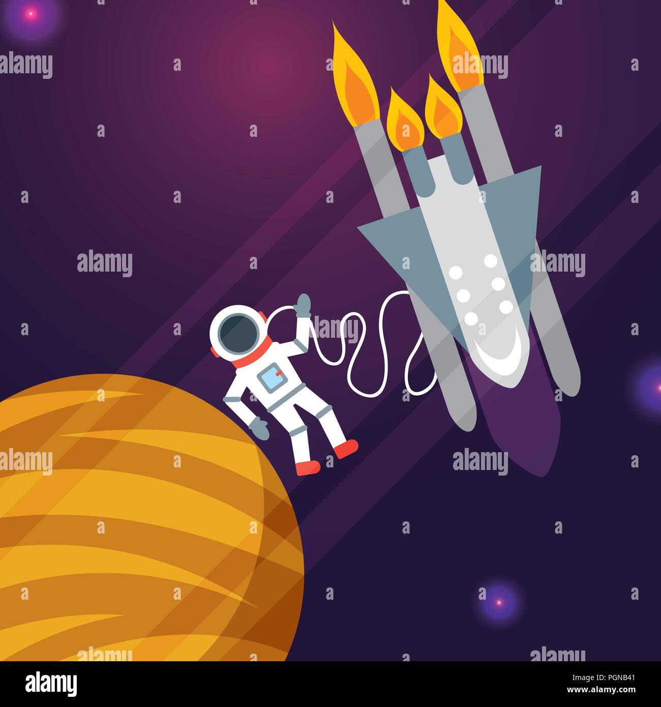 space solar system concept Stock Vector Image & Art - Alamy