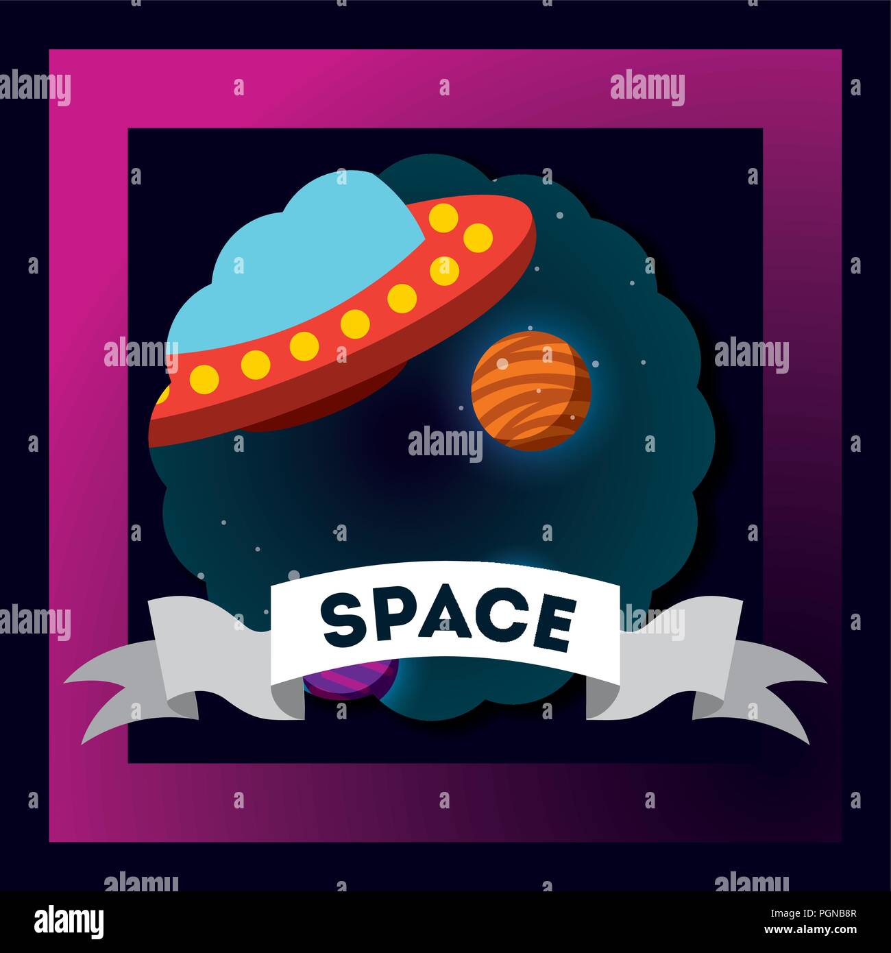 space solar system concept Stock Vector Image & Art - Alamy