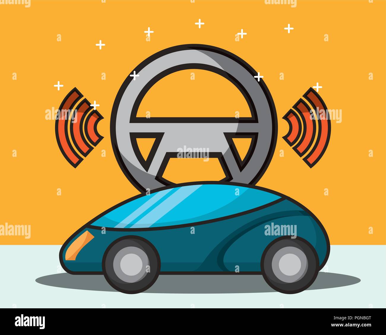 autonomous car concept Stock Vector Image & Art Circuit Diagram