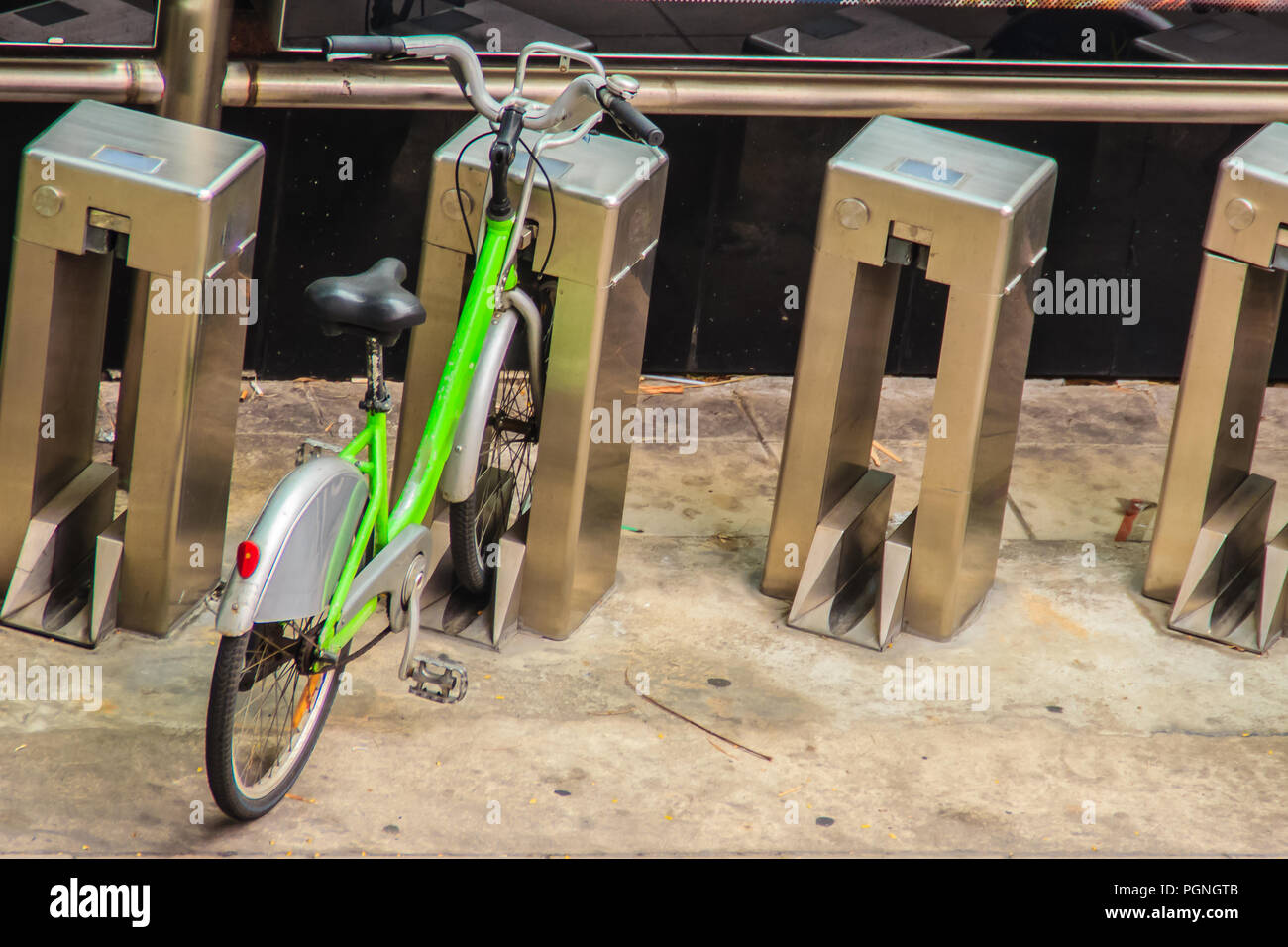 green bikes for rent