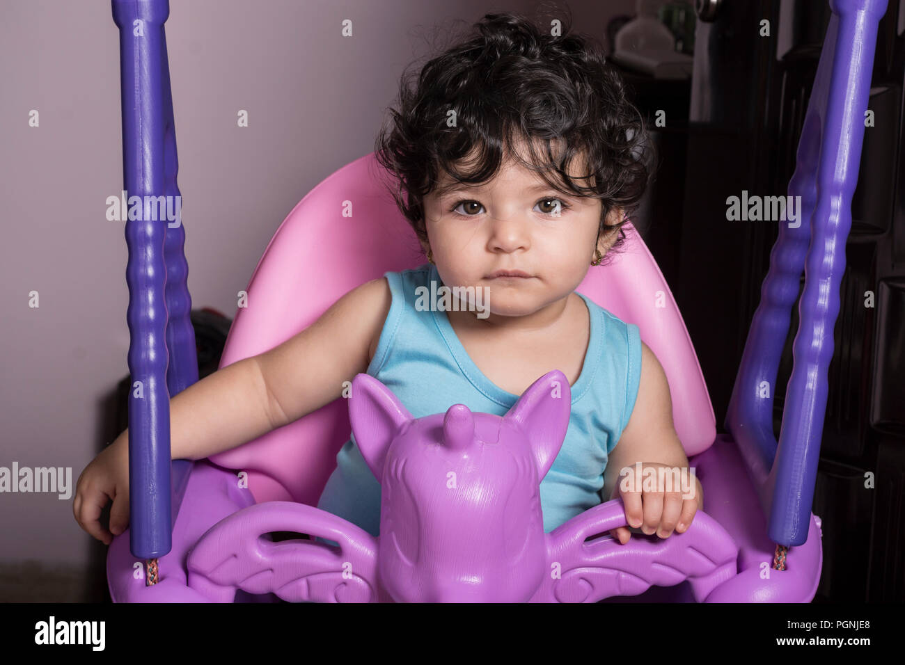 unicorn baby swing