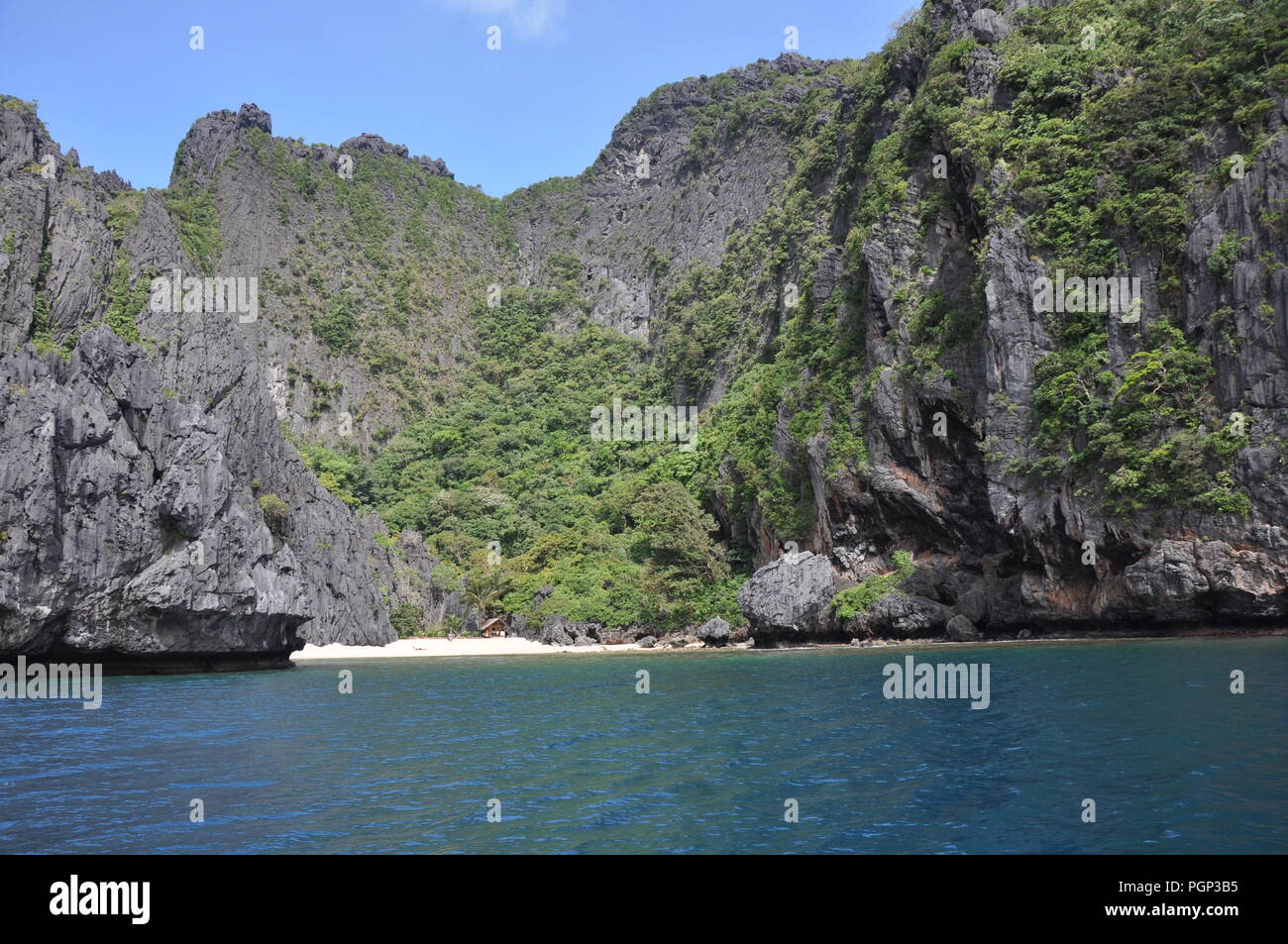 Underground River At El Nido Philippines Stock Photo Alamy