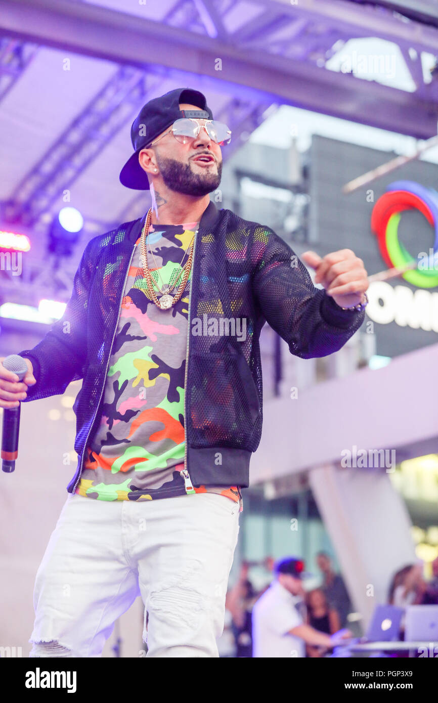 TORONTO, CANADA - AUGUST 4, 2018: TASTE OF THE MIDDLE EAST FESTIVAL. Stock Photo