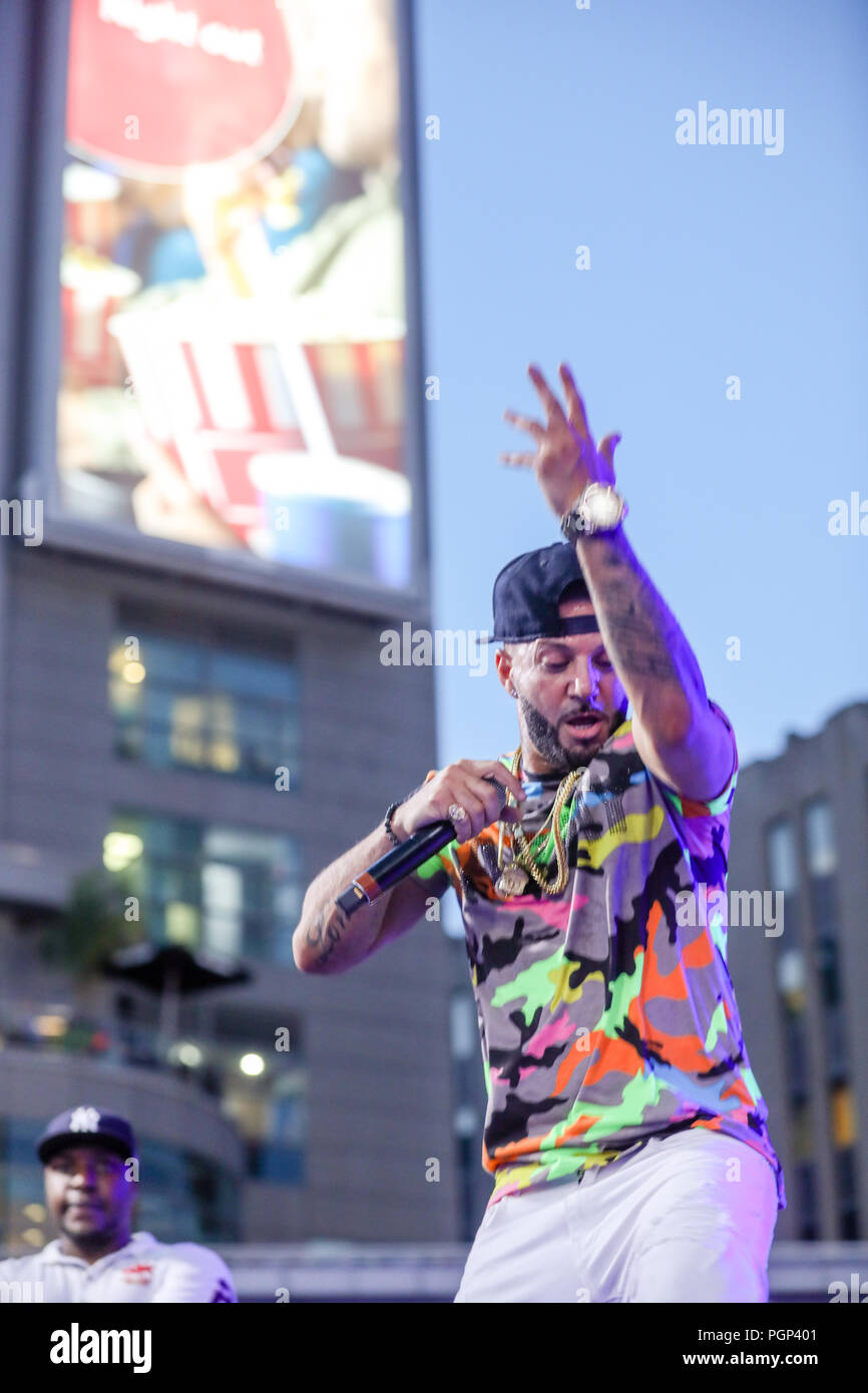 TORONTO, CANADA - AUGUST 4, 2018: TASTE OF THE MIDDLE EAST FESTIVAL. Stock Photo