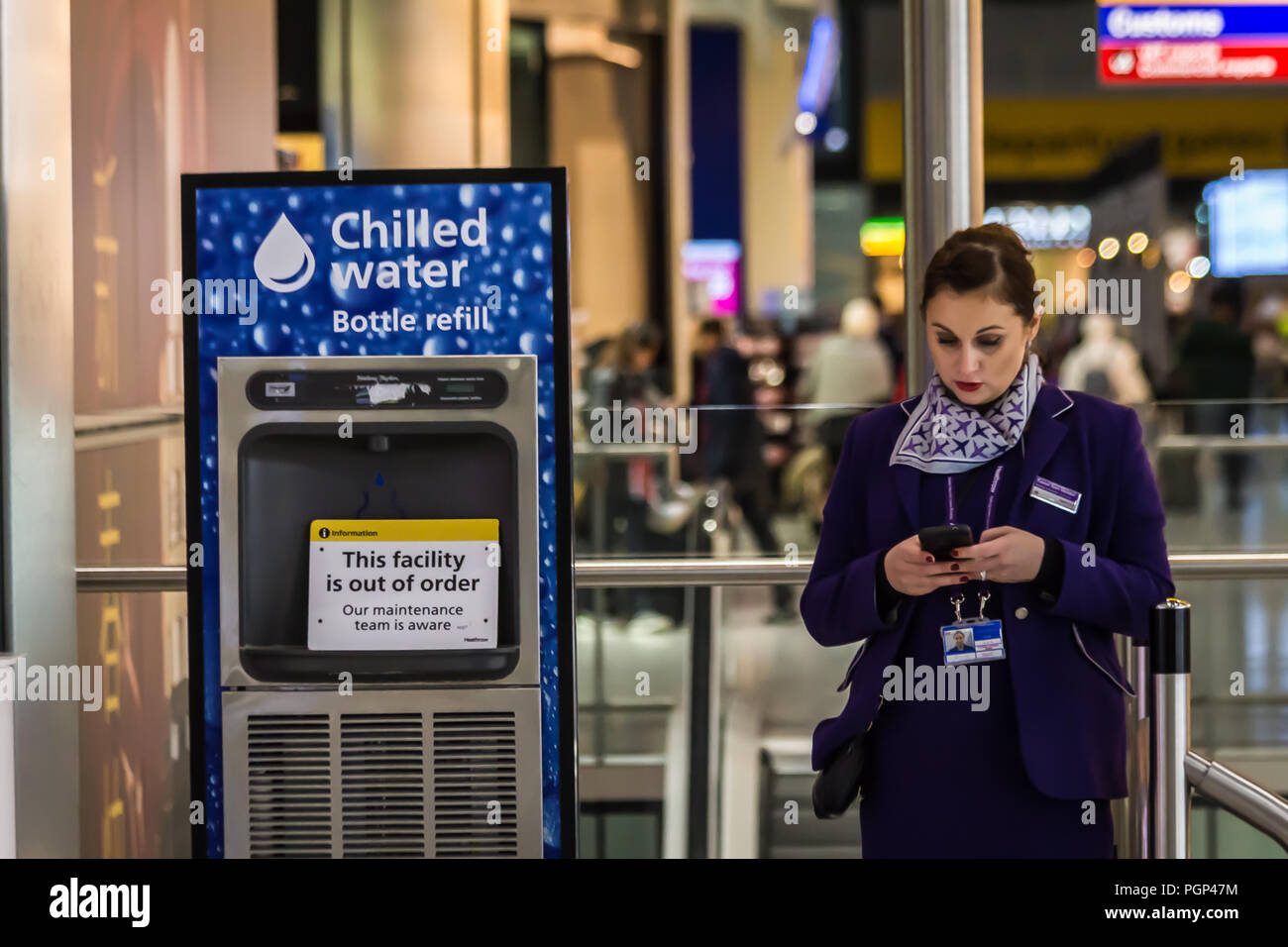 Plastic water bottle airport hires stock photography and images Alamy