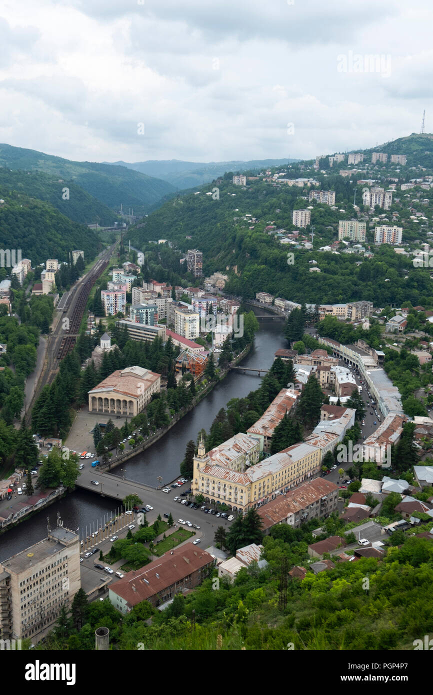 Town of Chiatura, Georgia Stock Photo - Alamy