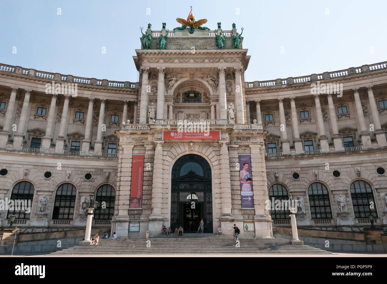 Neue Burg, Vienna, Austria Stock Photo