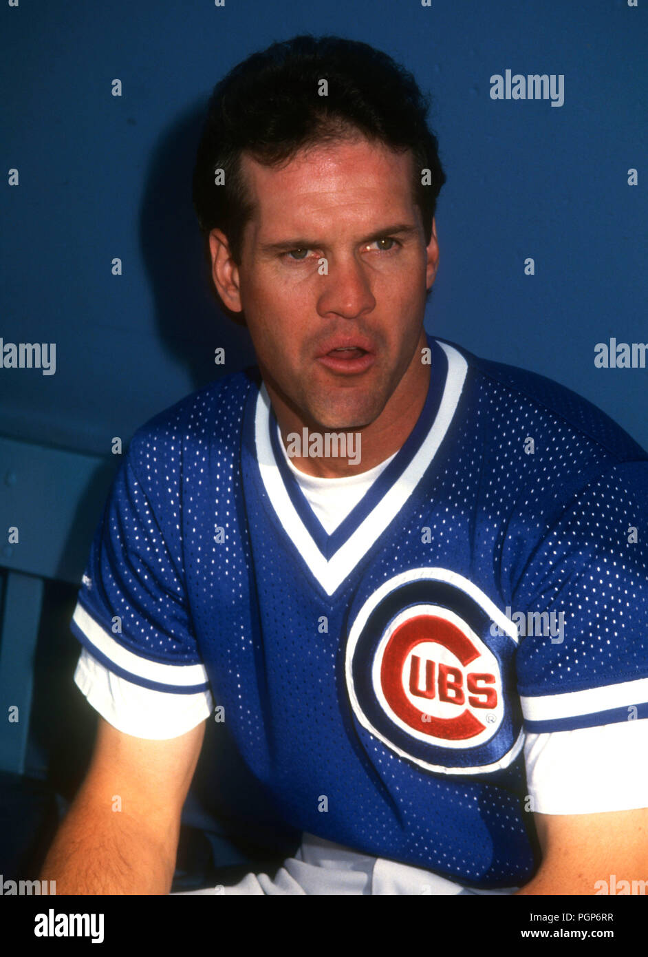 LOS ANGELES, CA AUGUST 22 American baseball player Brett Butler