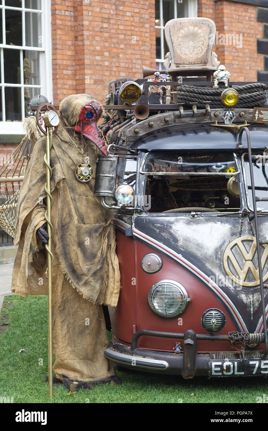 Steampunk festival, The Asylum, Lincoln Stock Photo