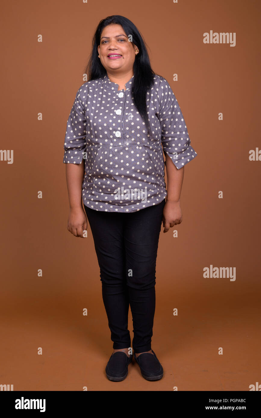 Portrait mature indian woman hi-res stock photography and images - Alamy