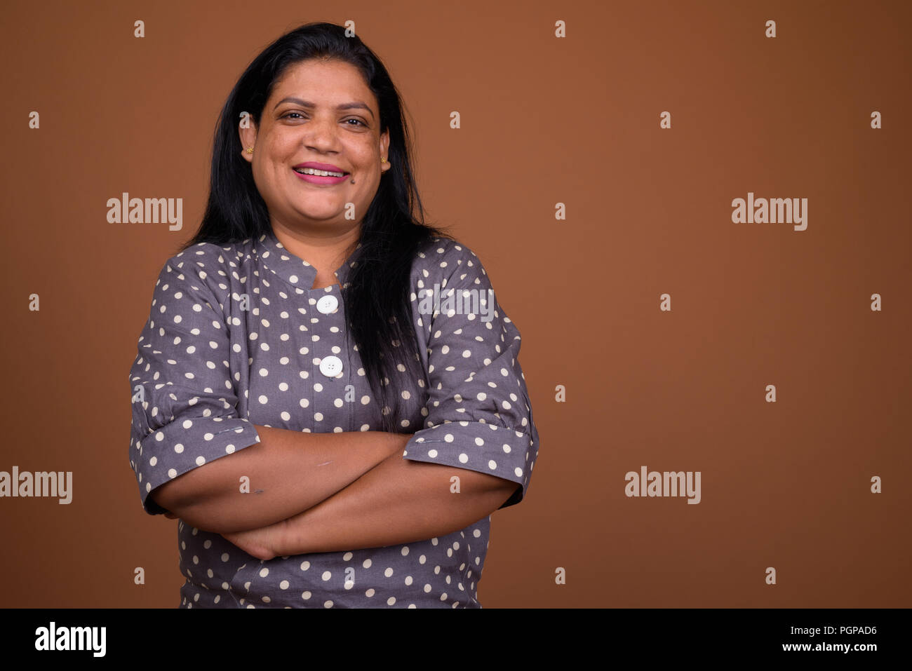 Indian mature woman hi-res stock photography and images - Alamy
