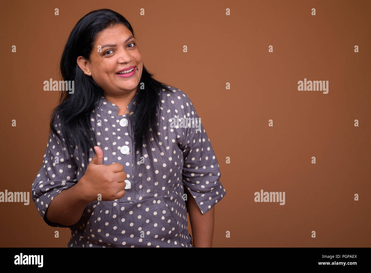 Indian mature woman hi-res stock photography and images - Alamy