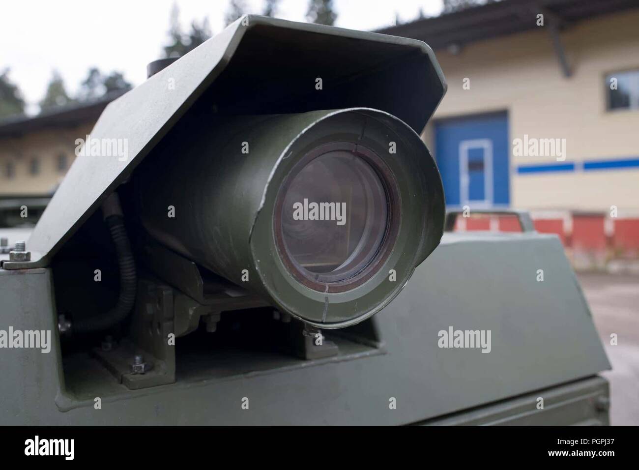 Russia. 28th Aug, 2018. 27 August 2018. Russian robotics demining ...
