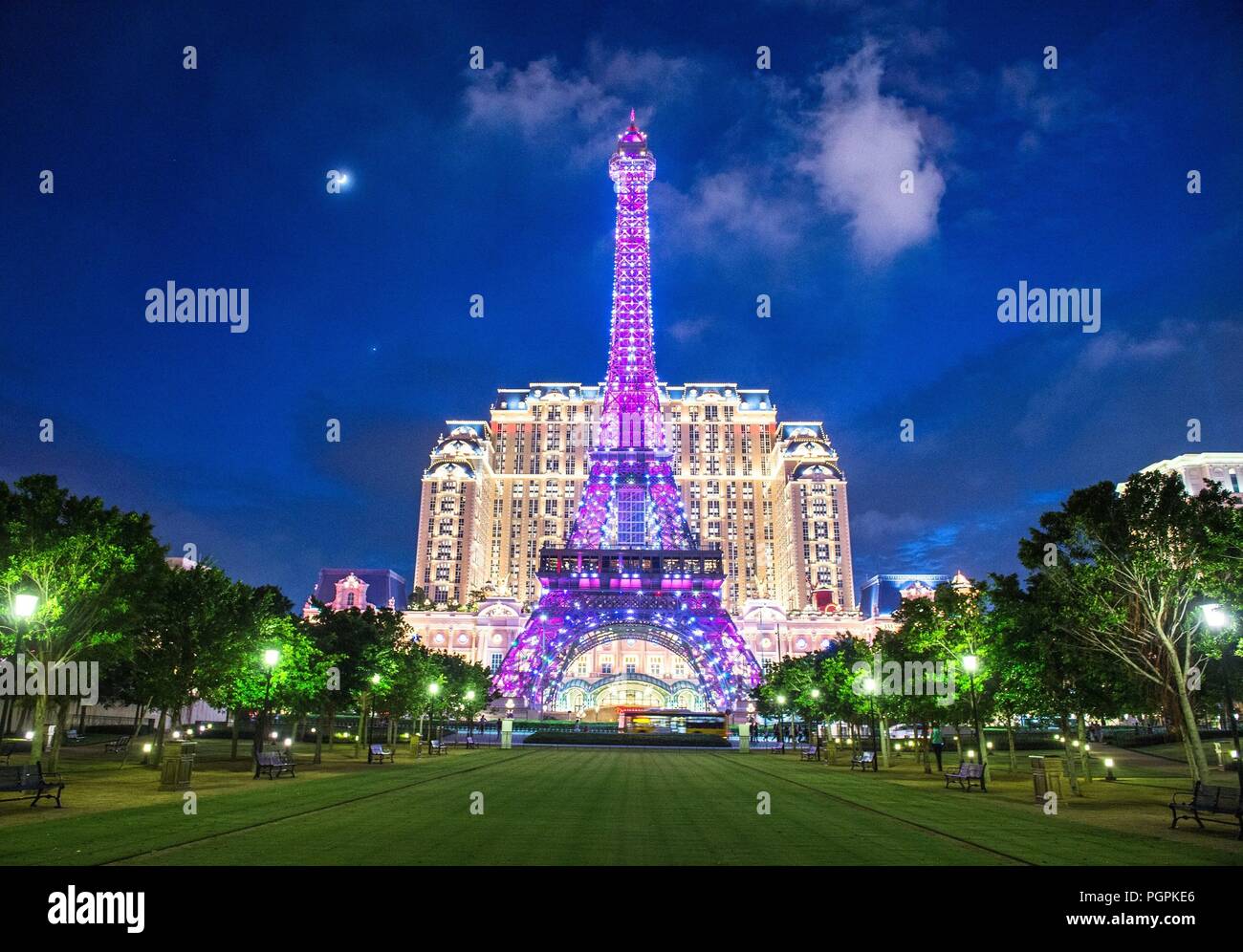 macau-macau-china-28th-aug-2018-macau-china-night-scenery-of-the