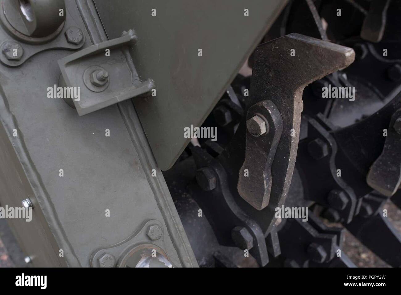 Russia. 28th Aug, 2018. 27 August 2018. Russian robotics demining complex Uran-6. Mandatory credit: Kalashnikov Media Credit: Kalashnikov Media/Russian Look/ZUMA Wire/Alamy Live News Stock Photo