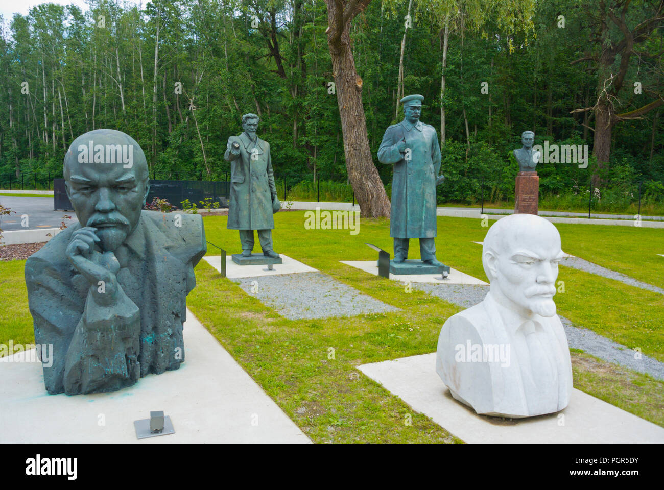 Soviet monument park, Maajamäe, Tallinn, Estonia Stock Photo