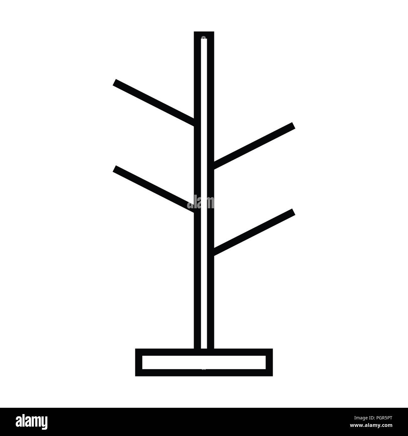 icon with outline and line style vector illustration Stock Photo - Alamy