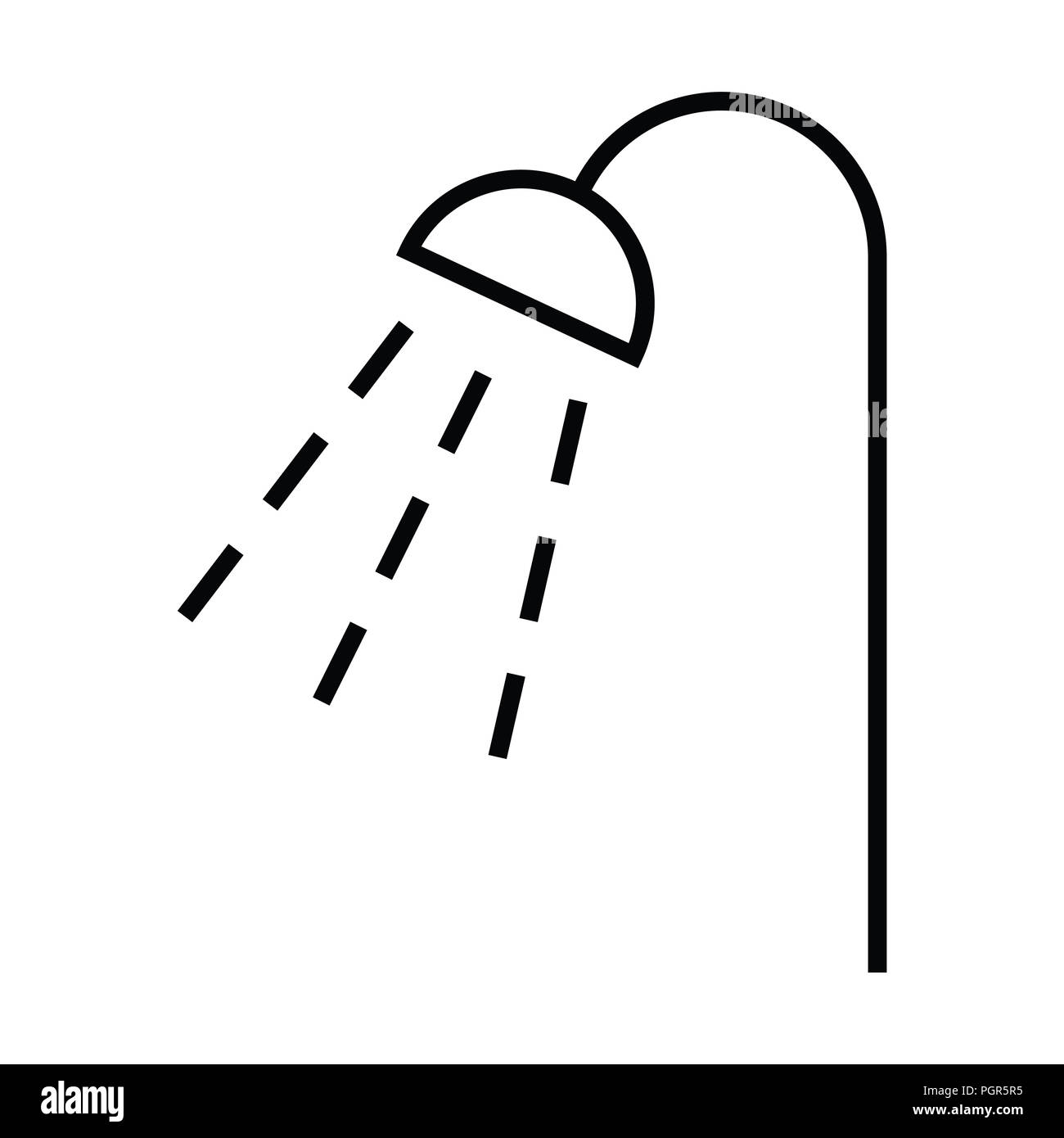 Showering Black and White Stock Photos & Images - Alamy