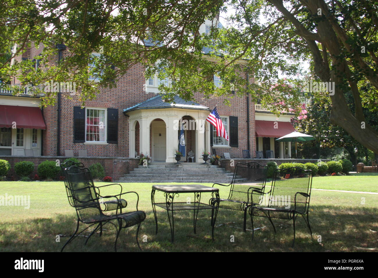 Hornsby House Inn. Bed and Breakfast in Yorktown, Virginia, USA. Stock Photo