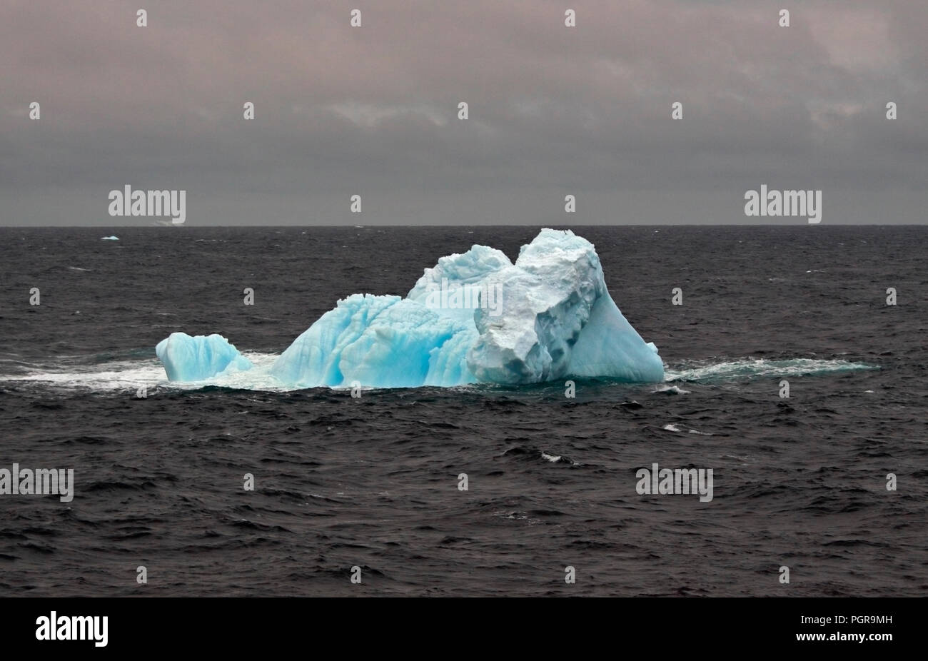 Iceberg near Clarence Island, Southern Ocean Stock Photo