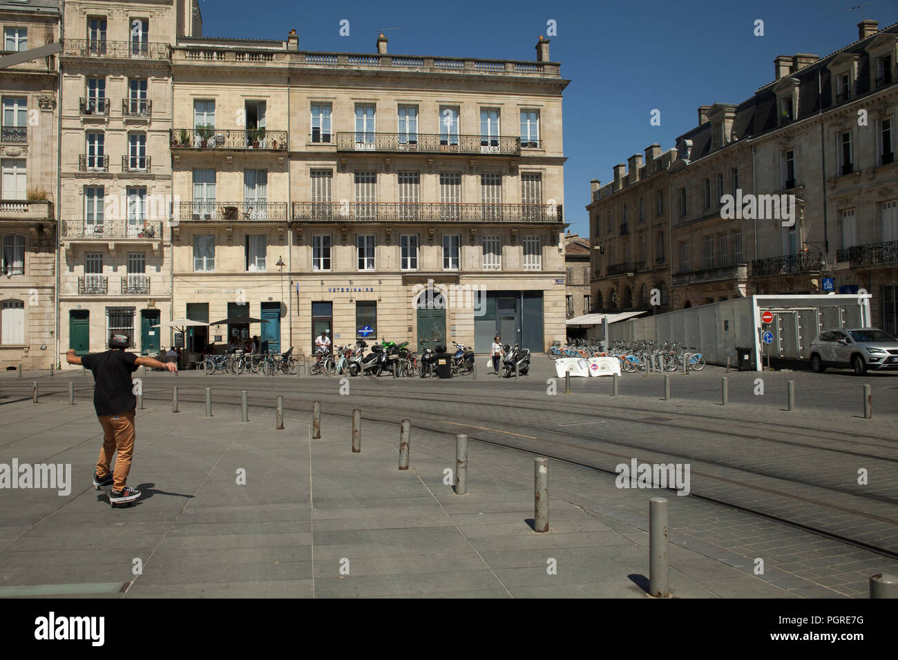 Bordeaux region in the South of France Stock Photo