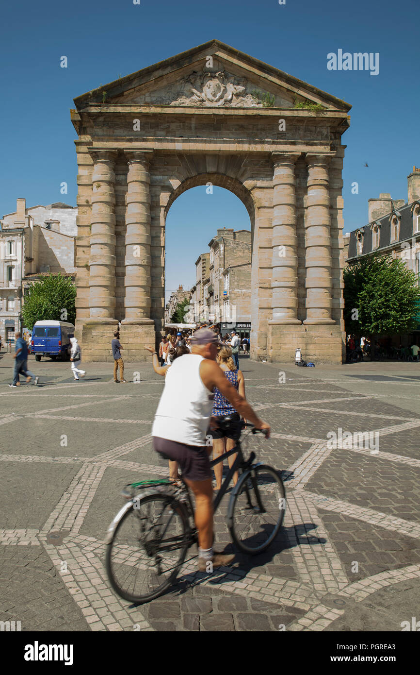 Bordeaux region in the South of France Stock Photo