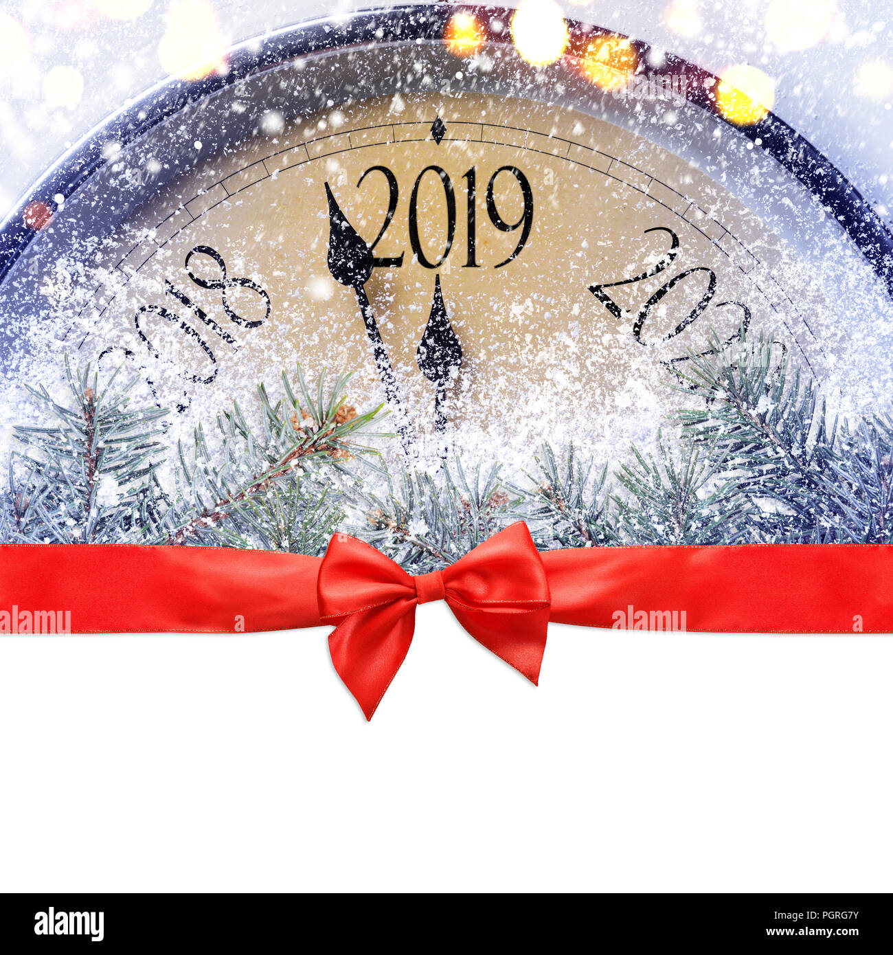 Countdown to midnight stock photo alamy