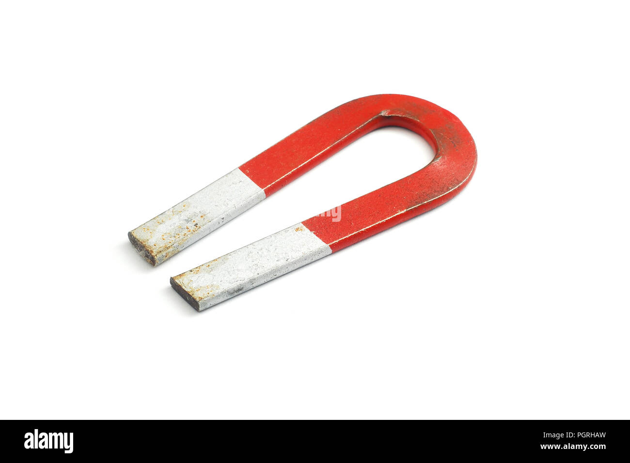 horseshoe isolated on white Stock Photo Alamy