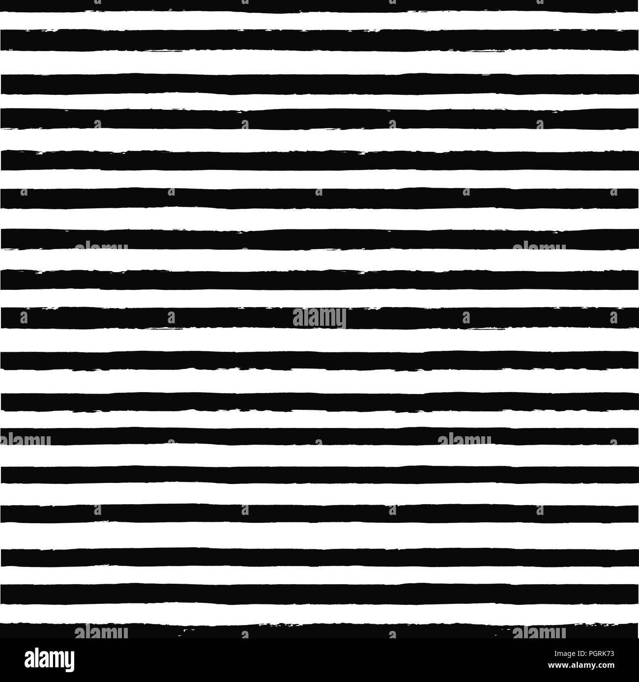 Hand drawn striped seamless Stock Vector Images - Alamy