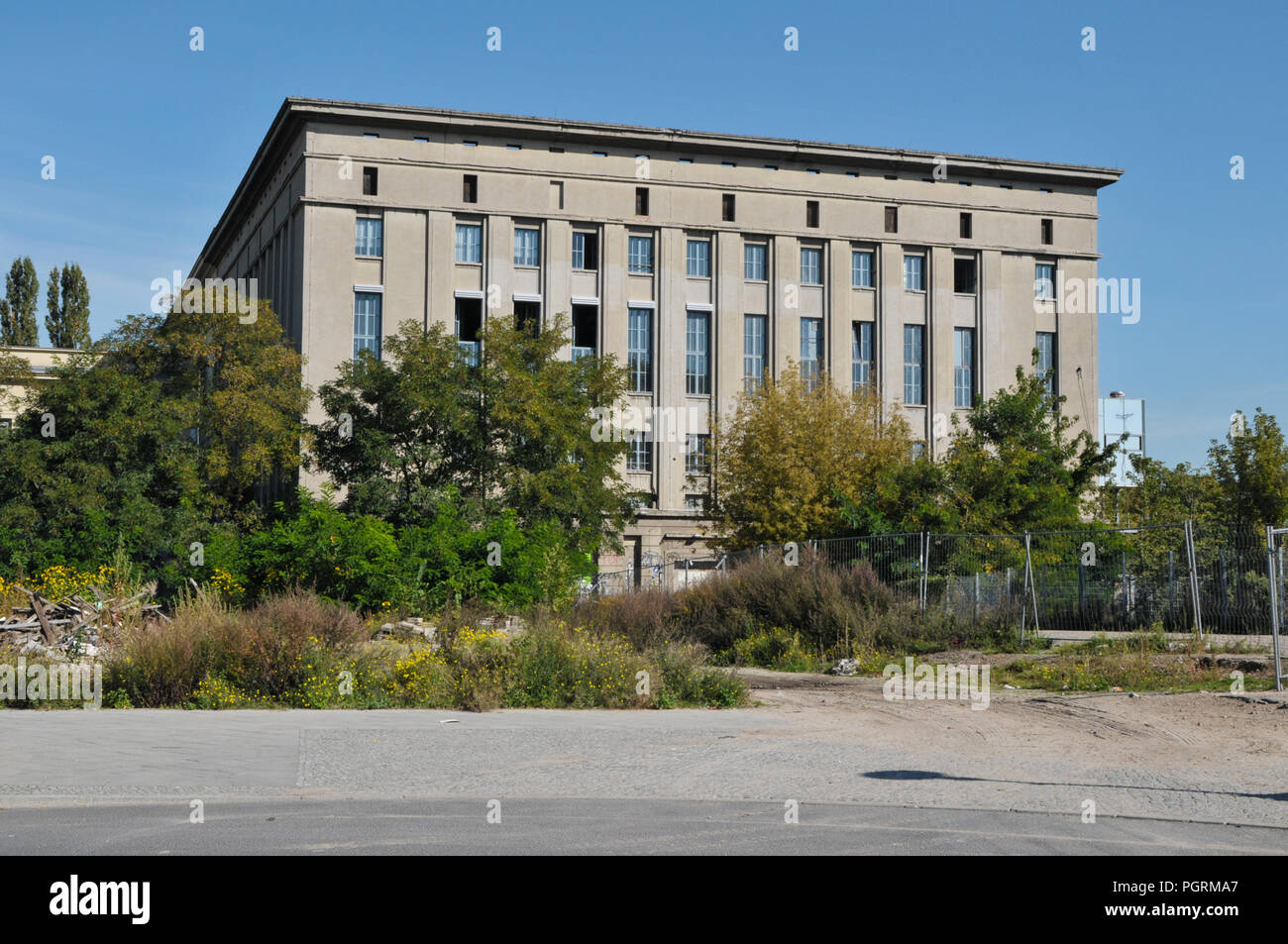 Club Berghain in Berlin Germany Stock Photo