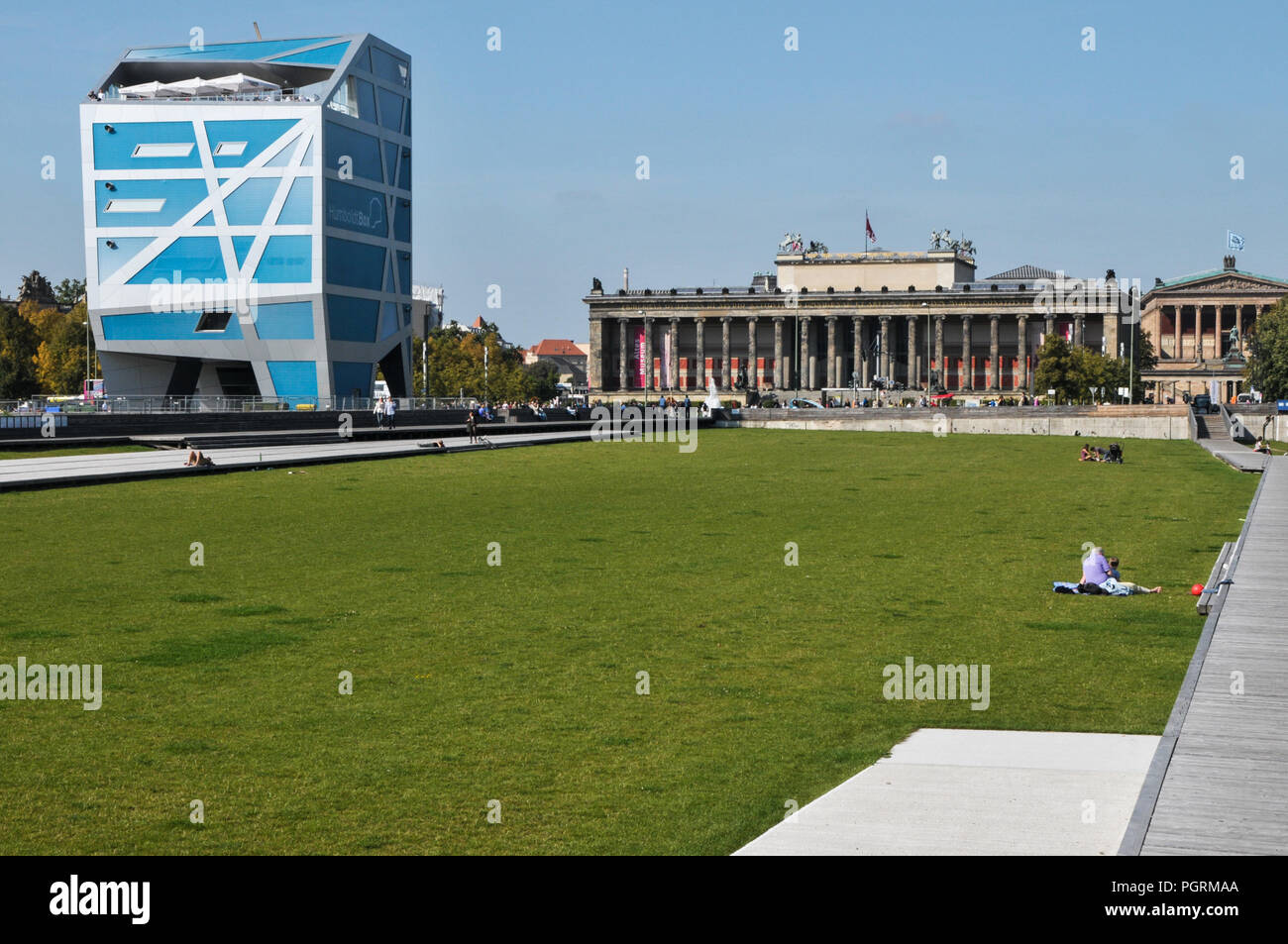 Berliner Lustgarten Stock Photo