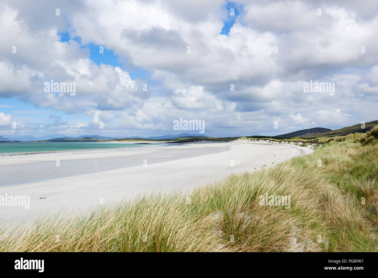 Beach, Isle of Harris & Lewis, Outer Hebrides, Scotland, UK Stock Photo