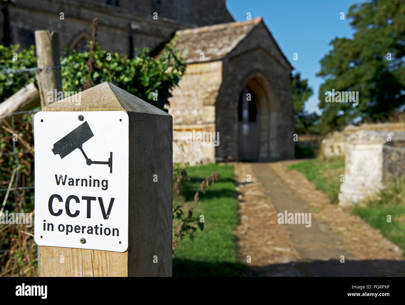 St Michael's Church, Wadenhoe, Northamptonshire, England UK Stock Photo