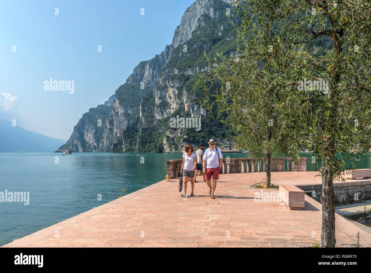 Riva del Garda, Lake Garda, Trentino, Italy, Europe Stock Photo