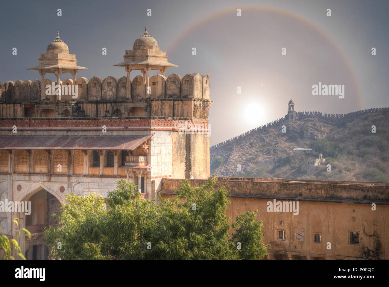Historical amer fort watch tower hi-res stock photography and images ...