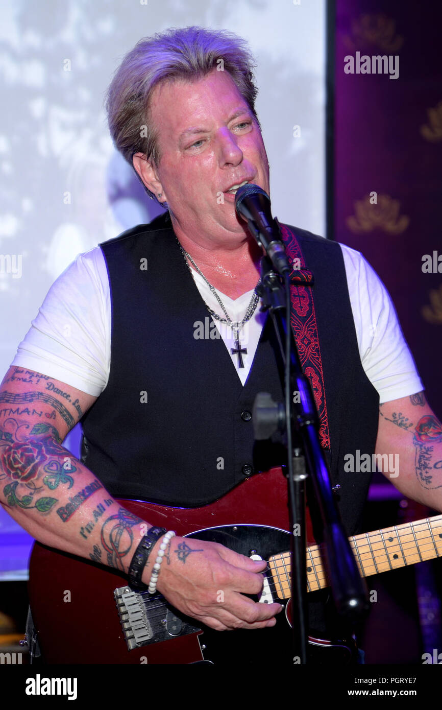 The Swansons in Concert at The Rose in Pasadena Stock Photo