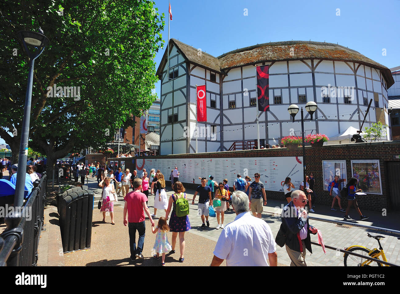 Globe theatre, Southbank, London, England, UK Stock Photo