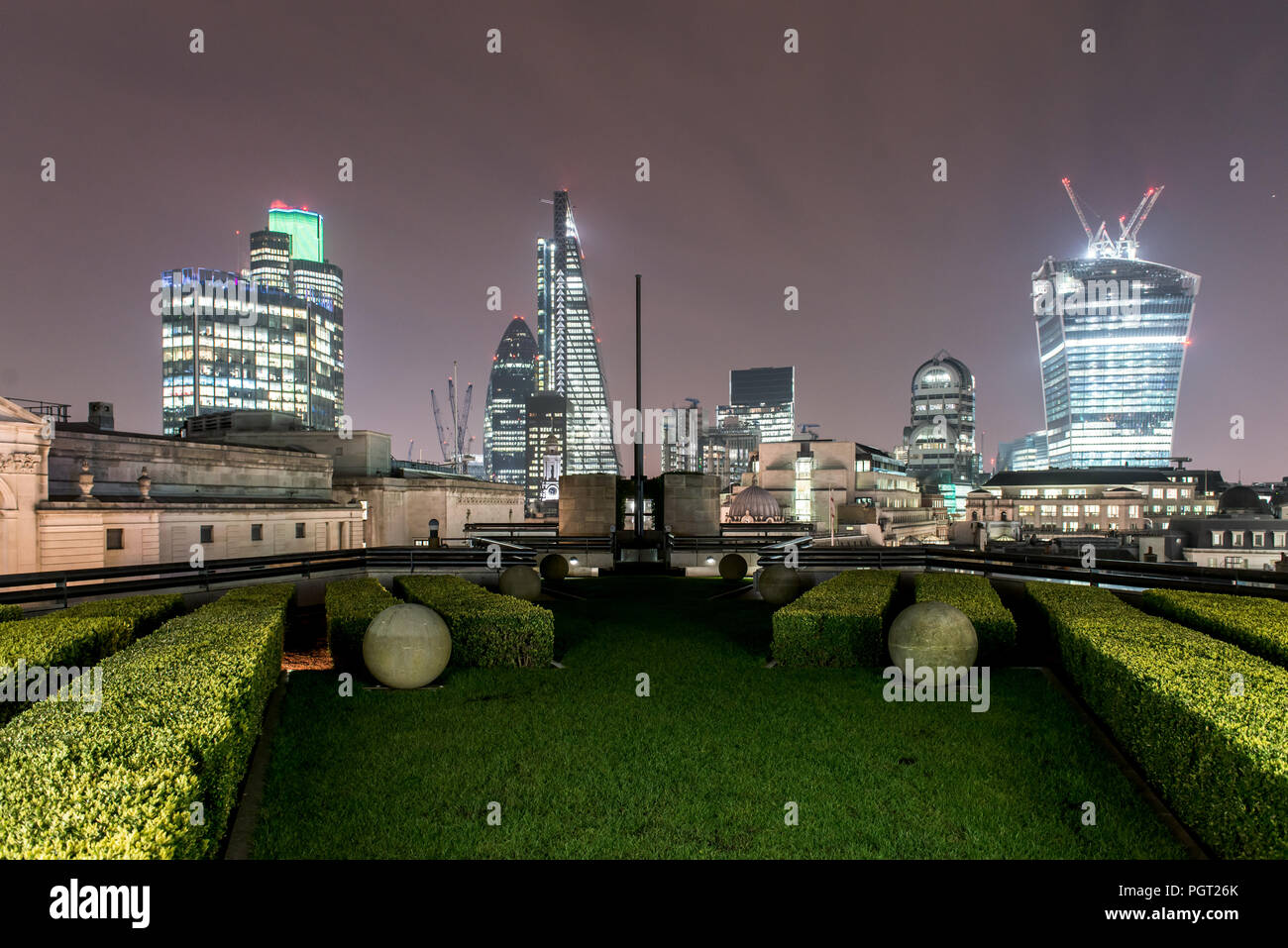 Coq d'Argent Restaurant and Roof Garden, London Stock Photo Alamy