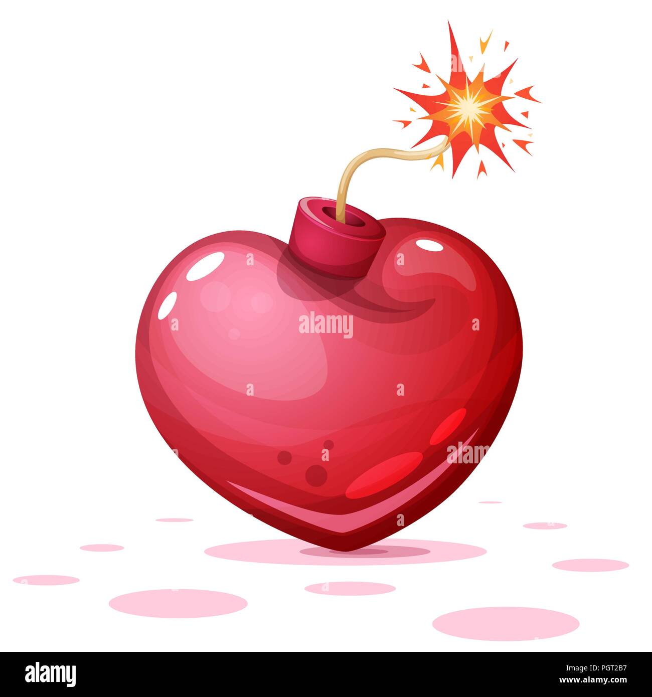 Love the bomb Stock Vector Images Alamy