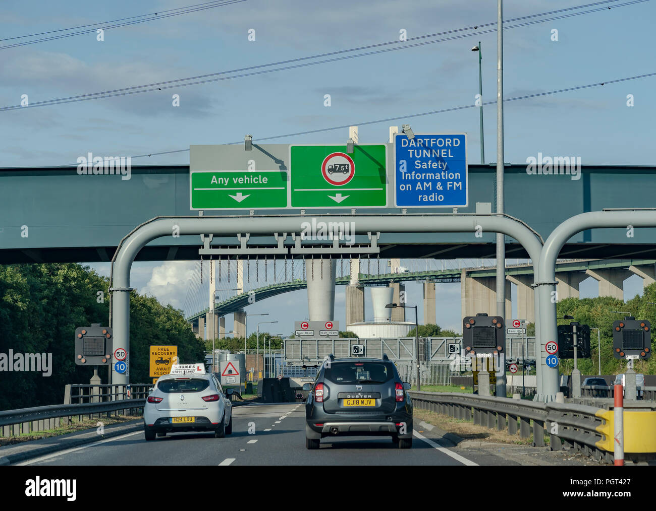 Dartford Tunnel M25 High Resolution Stock Photography and Images Alamy