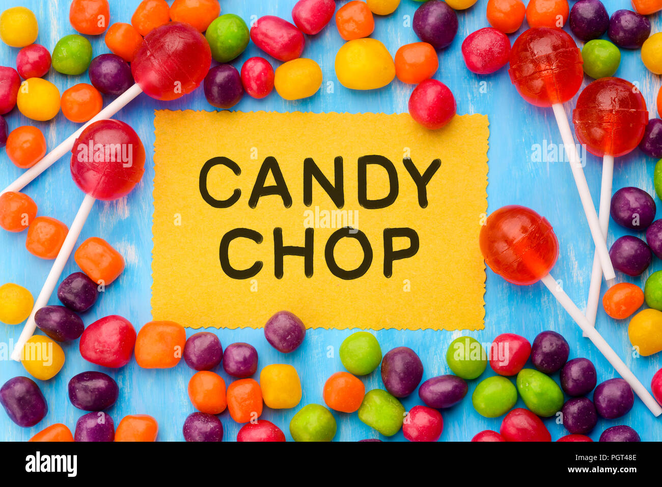 Group round candies on hi-res stock photography and images - Alamy