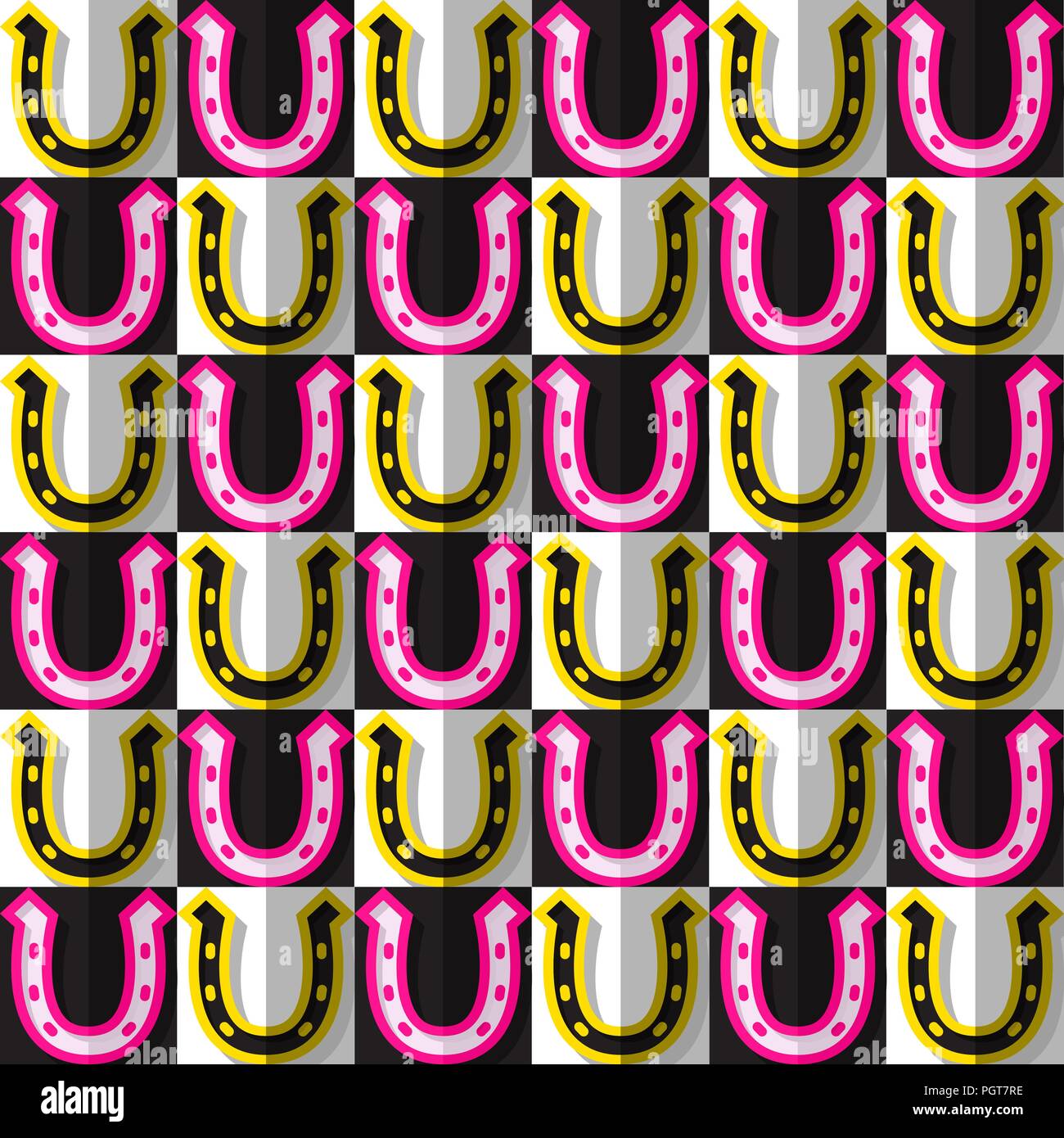 Fleur de lis  seamless repeating pattern Stock Vector